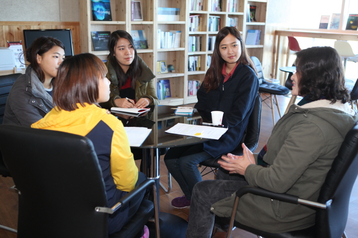 경상대학교 해양생명공학과 학생 방문